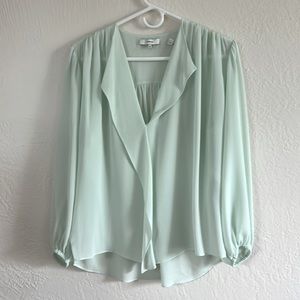 NWOT Vince pale green flawless and flowy top